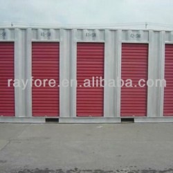 Independent Storage Containers with Roller Shutter Door for Storage