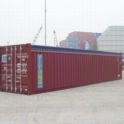 40ft New Open Top Shipping Containers in Qingdao