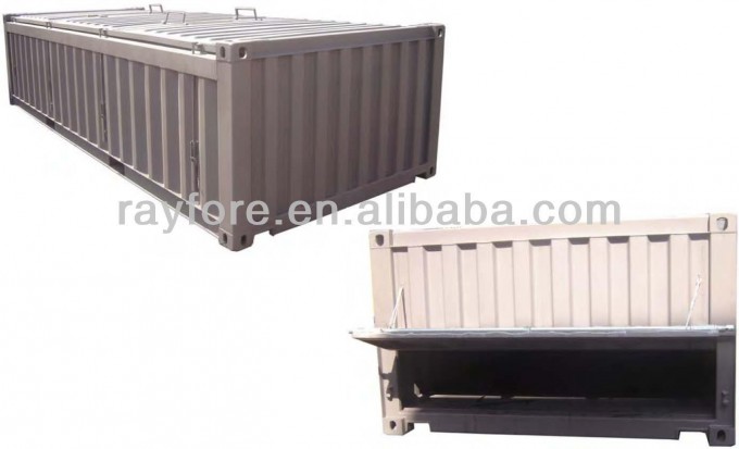 Open Top Container with Hard Top (half height) Sales in China Image1