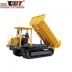 Obt8670 Crawler Dumper Trailer with Track Chassis for Hot Sale