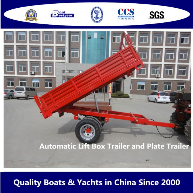 Bestyear Automatic Lift Box Trailer and Plate Trailer Image1