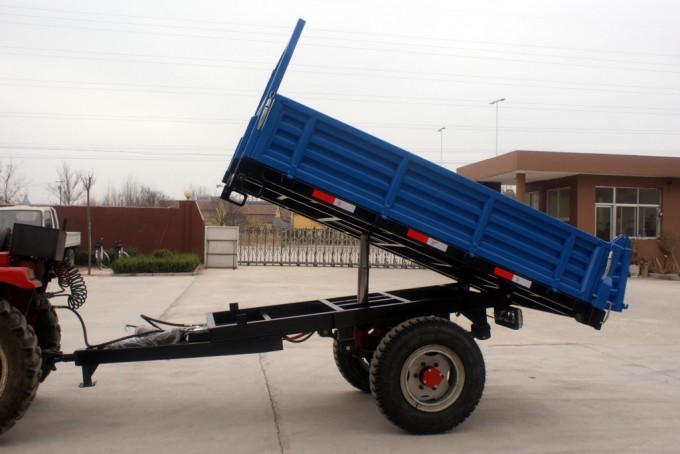 Single Axle Farm Truck Trailer for Sale Image1