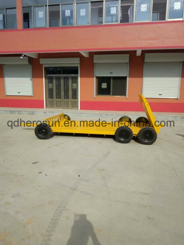 Low Bed 2 Axles Low Bed Semi Trailer (5 tons) Image1