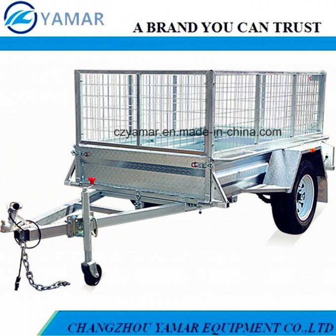 Hot Dipped Galvanised Cage Trailer Image1