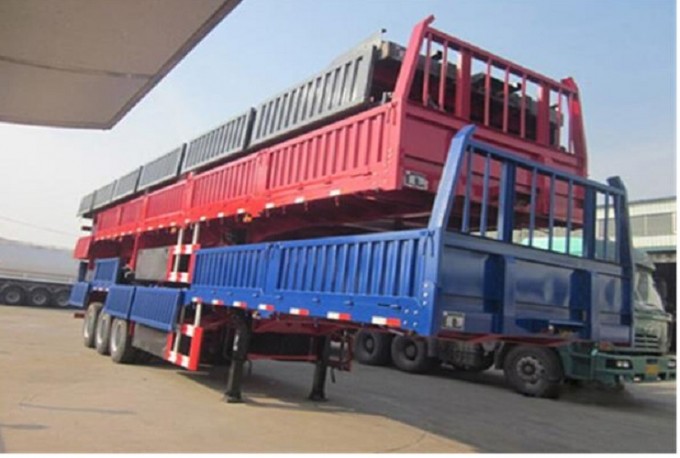 Drop Side Semi Trailer for Sale Image1