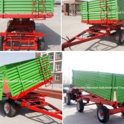 3tons Farm Trailer- Side Dump Trailer