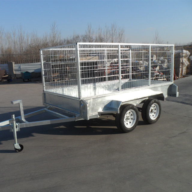 Heavy Duty 8X5 Tandem Box Trailer with Factory Price Image1