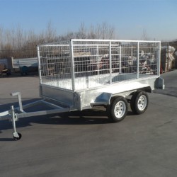 Heavy Duty 8X5 Tandem Box Trailer with Factory Price