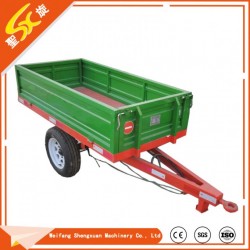 Agricultural Machinery Farm Trailer Truck Mounted with Tractor