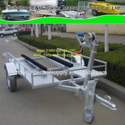 Factory Made Utility Galvanized 2.5X1.5m Golf Cart and Jet Ski Trailer (GCT010AB)