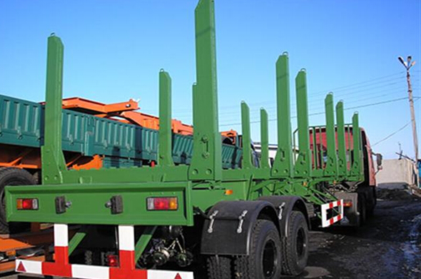 Timber Transport Semi Trailer Most Popular in China Image1