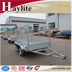 High Quality Box Trailer with Spare Tyre