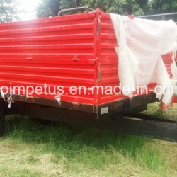 5 Ton Two Panels Farm Tipping Trailer Hot Selling in Africa