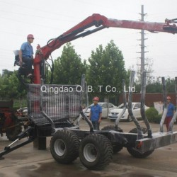 ATV Log Loader Trailer with Crane