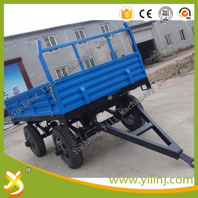 High Quality Tipping Trailer for Tractor for Sale Image1
