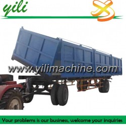 Truck Trailer, Dump Tractor Trailer, Four Wheels