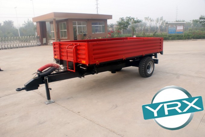 Hot Sale 3t Single Axle Dump Truck Trailer in Trailers Image1