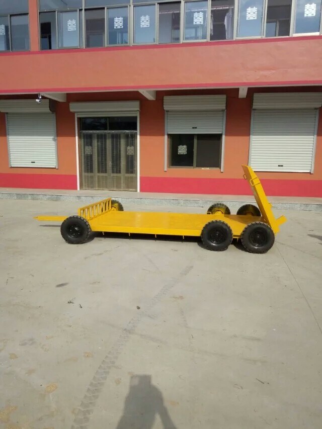 5 Tons Platform Semi-Trailer Image1