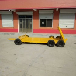 5 Tons Platform Semi-Trailer