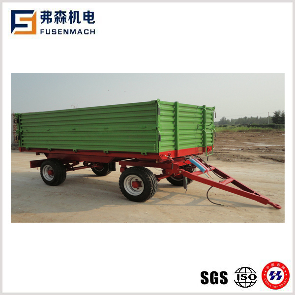 6ton Side Tipping Trailer Mounted on 50-90HP Tractor Image1