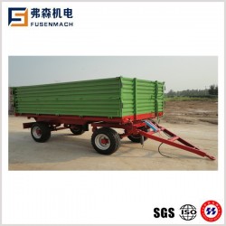 6ton Side Tipping Trailer Mounted on 50-90HP Tractor