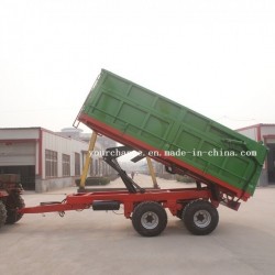 Hot Sale 7cx-10t Heavy Duty 10 Tons Rear Tipping Grain Transporting Trailer