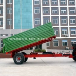 America Best Selling 7cx-5t 5 Tons Hydraulic Tipping Farm Trailer