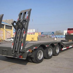 Low Bed Semi Trailer