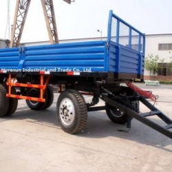 8 Tons -Double Axles-Four Wheels Farm Trailers