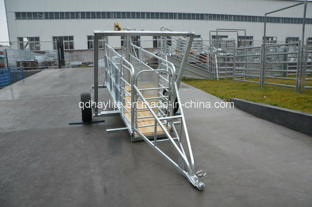 Portable Sheep Panel Trailer for Livestock Handling Equipment Image1