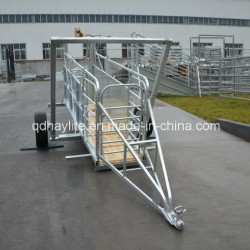 Portable Sheep Panel Trailer for Livestock Handling Equipment