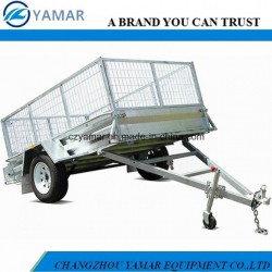 Utility Tipping Trailer with Cage