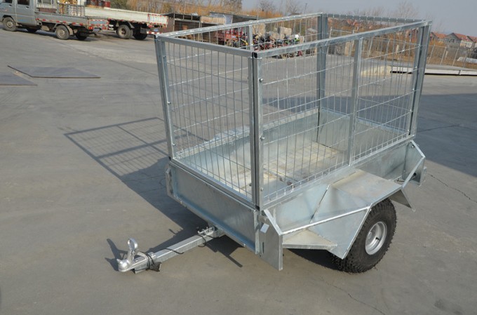 7X5/6X8/6X4/5X9 Box /Farm Galvanized Trailer Image1