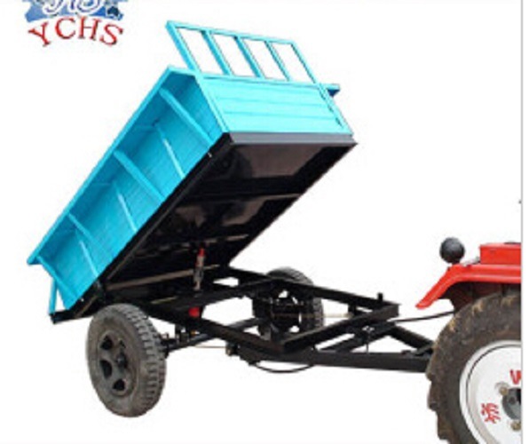 Two Wheels Tipping Trailer Most Popular in China Image1