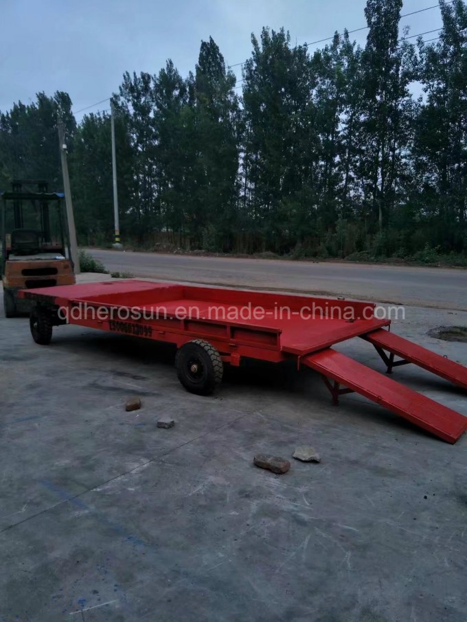 Small Excavator and Road Roller Trailer Image1