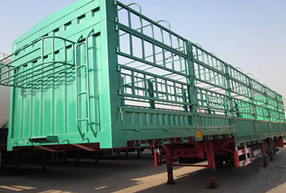 New Stake Semi Trailer Most Popualr in China Image1