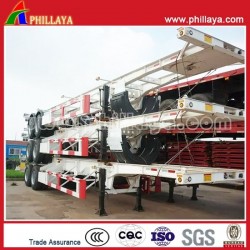 Cimc Wholesale Industrila Auto Truck Skeleton Chassis Semi Trailer