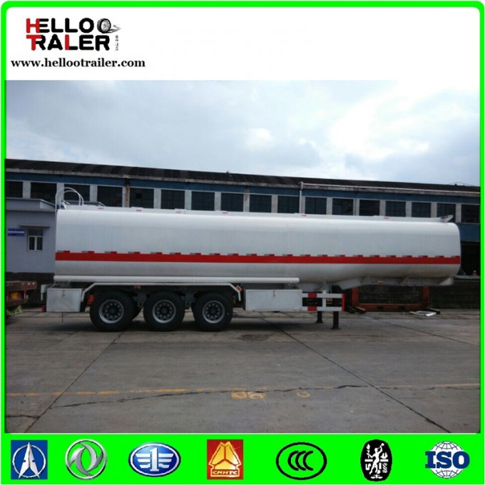 385/65r22.5 Single Tyre 50000 Liters Oil Tanker Truck Trailer for Tanzania Image1