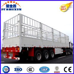 China Direct Factory Price 3 Axle Single or Double Tyre Fence Stake Cargo Utility Truck Trailer for 