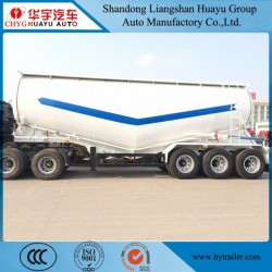 30/35/40/45cbm Bulk Cement Transport Powder Tanker Truck Semi Trailer