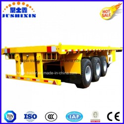 China 1/2/3/4 BPW Axles 20FT 40FT Container/Utility/Cargo Flatbed/Platform Truck Semi Trailer