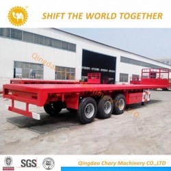 Cimc 2 or 3 Axle Container Trailer Trailers Truck Skeletal Chassis Semi Trailer