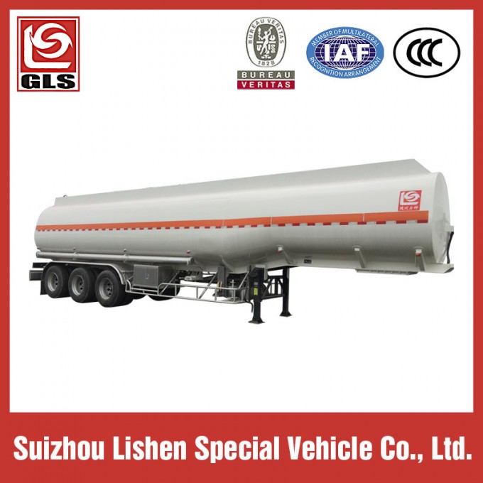 Low Price 6 Compartments 45000L Oil Tanker Semi Trailer Image1