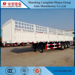 12.5m Cargo/Container Transport Utility Stake Truck Semi Trailer with Container Lock