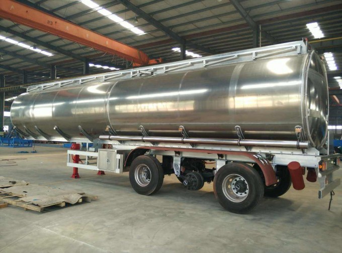 Hot Sales Tank Truck Trailer Heavy Duty Aluminum Tank Semi Trailer Image1