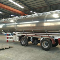 Hot Sales Tank Truck Trailer Heavy Duty Aluminum Tank Semi Trailer