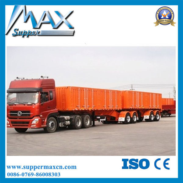 Light Weight 12m Superlink Truck Bodies Interlink Semi Trailer Image1