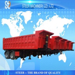 Sand Transport Semi Tipper Dumping Truck Trailer