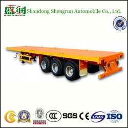 Excellent Quality Mechanical Suspension 40FT Flatbed Truck Trailers