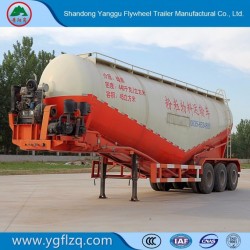 China Manufacture Powder Material Truck Semi Trailer Transport Bulk Cement